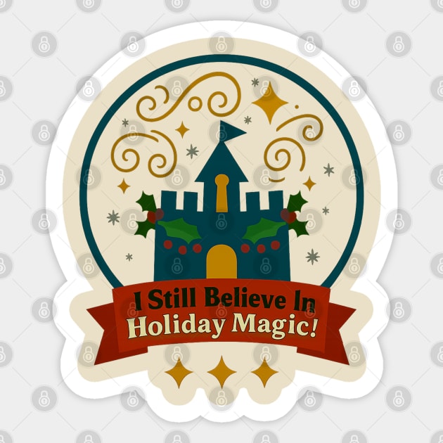 I Still Believe In Holiday Magic Sticker by Disney For Seniors
